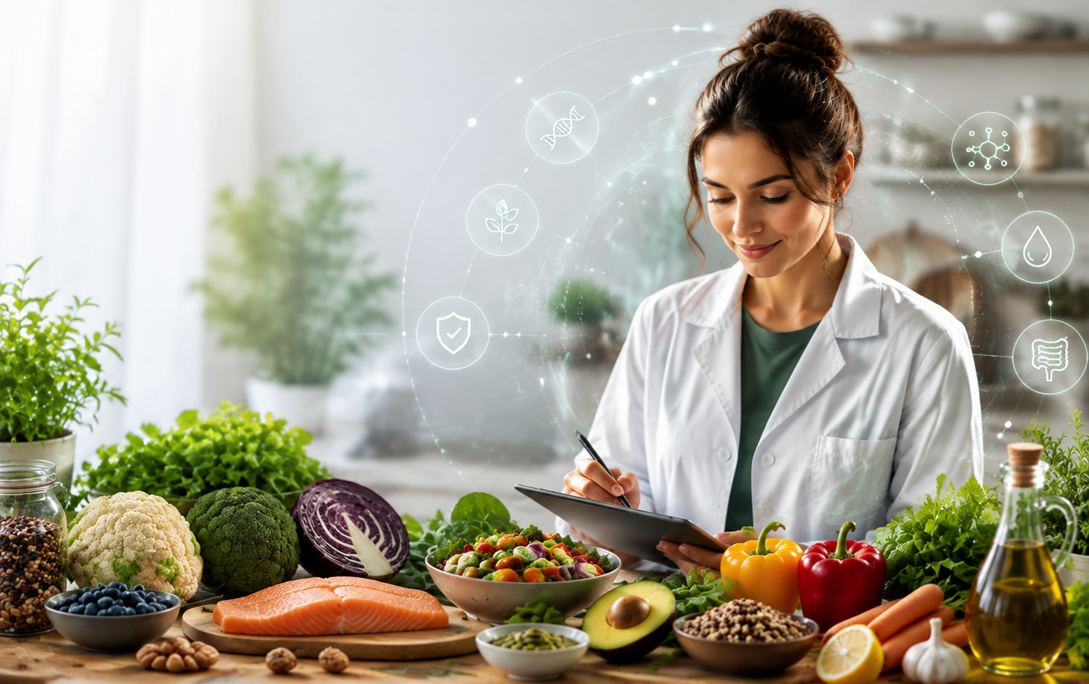 Healthy foods and nutrition guidance at Ravide Wellness